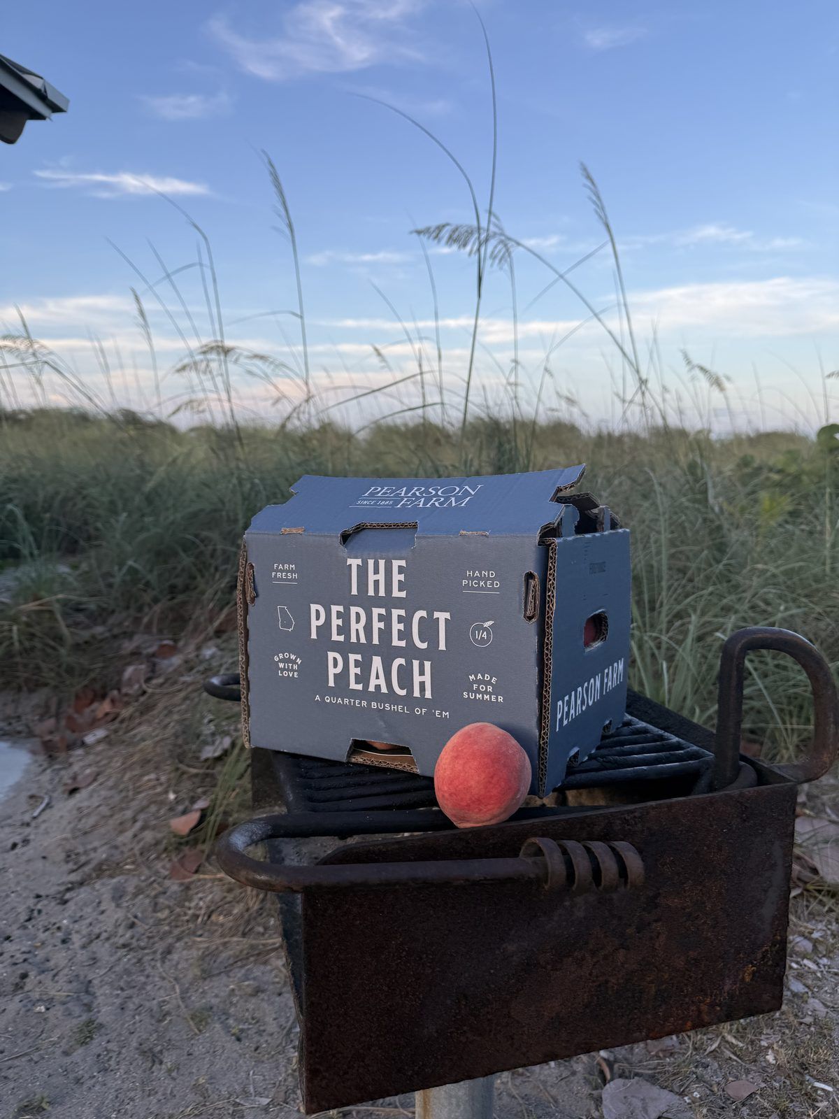 Pearson Farm box at the dunes